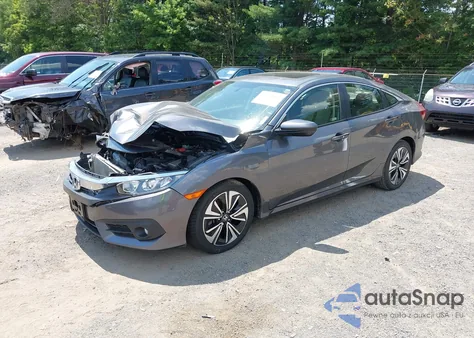 2018 Honda Civic Ex-T из США, поврежденный, VIN JHMFC1F39JX036740